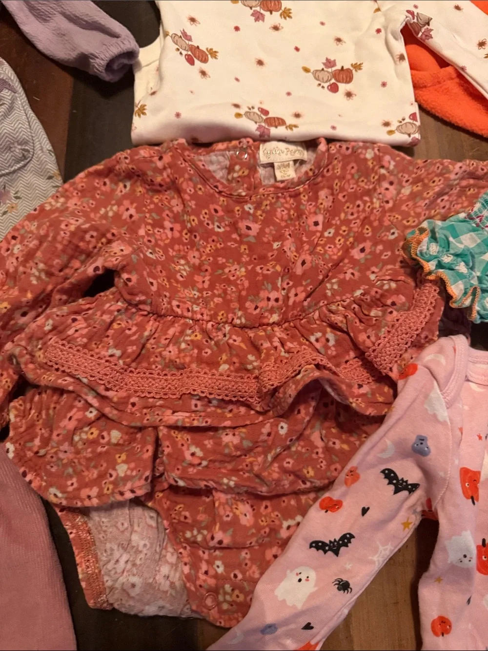 3-6 month baby girls fall clothes lot!